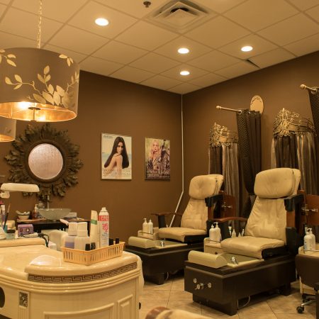 Salon Manicure & Pedicure Stations